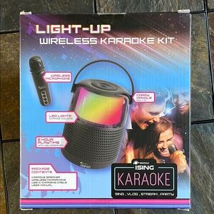 iSing Light-Up Wireless Karaoke Kit